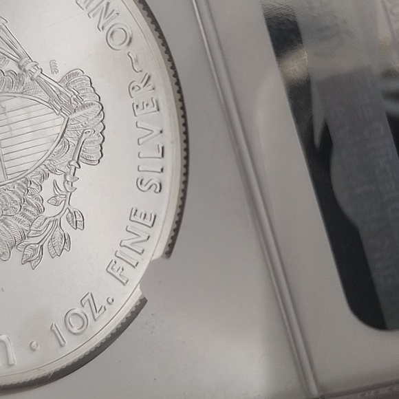 2020 Silver Eagle S$1 MS70 NWT - Picture 8 of 8